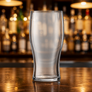 Commercial Pint Glasses 570ml - 24 Pack Durable Tempered Glass