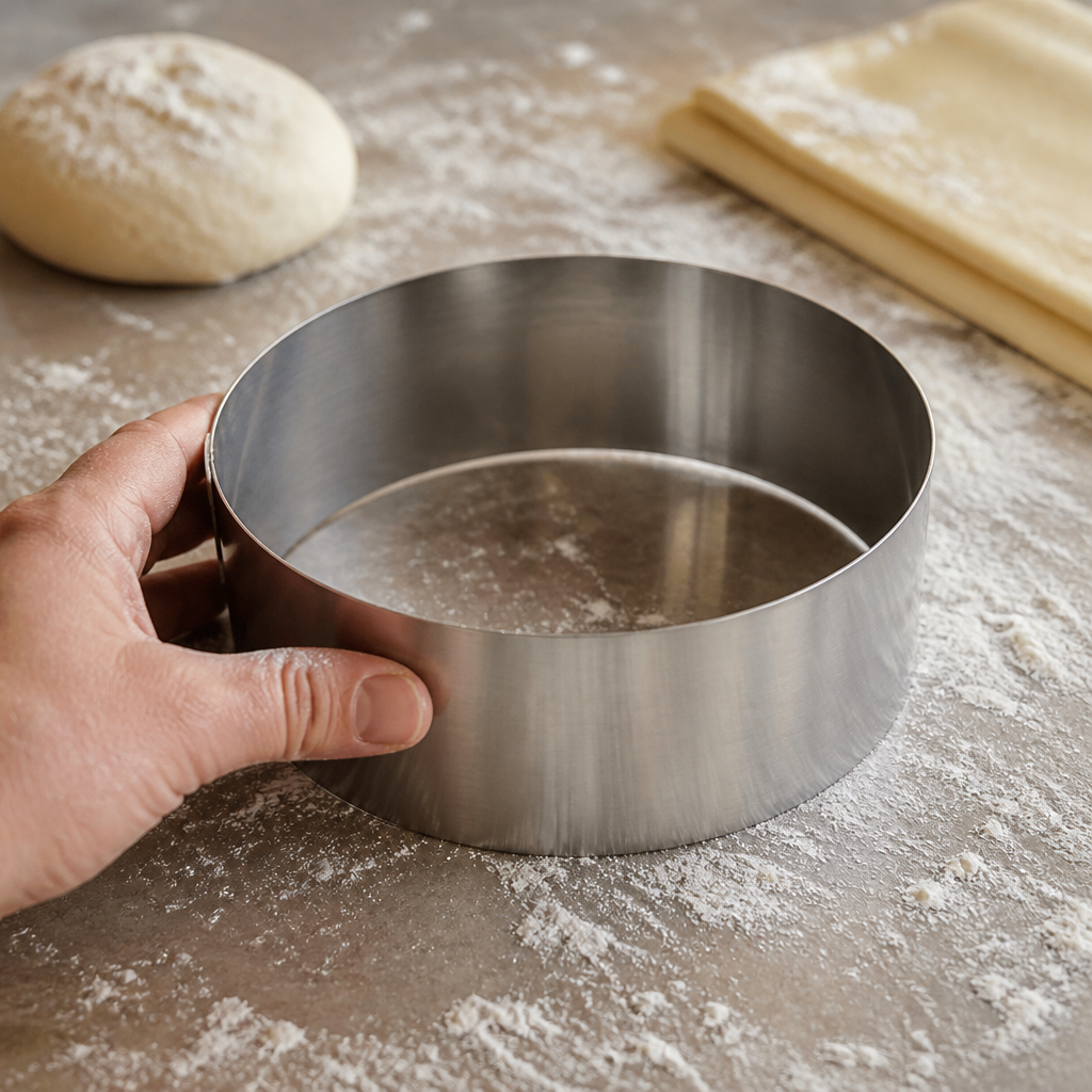 Commercial Stainless Steel Mousse Ring 140mm x 60mm
