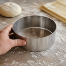 Commercial Stainless Steel Mousse Ring 140mm x 60mm Plating Mold