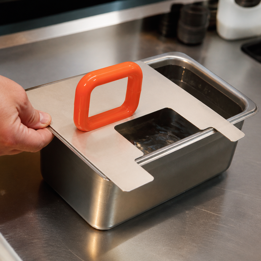 Flat Lid for 1/2 Gastronorm Container - Sous Vide Accessory