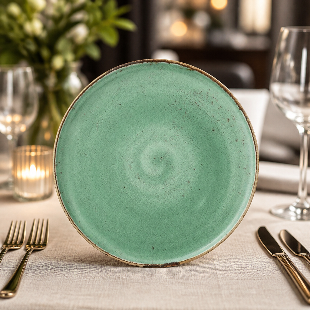 Commercial Aqua Stack Plates 285mm - 6 Pack
