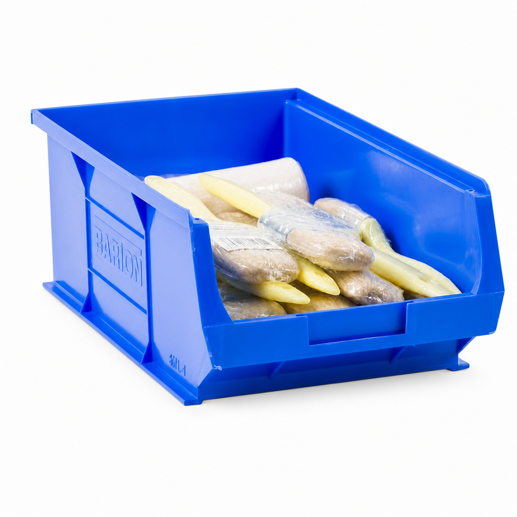 9.1L Small Parts Plastic Storage Bin