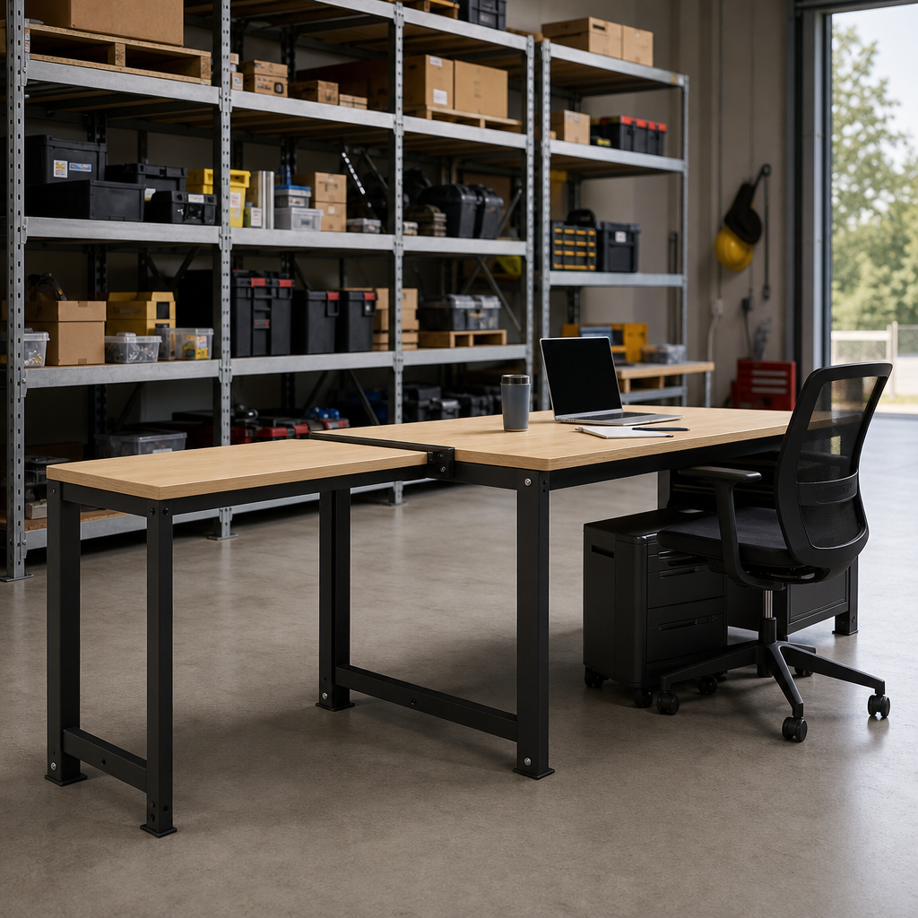 90° Extension Table for Office Desks