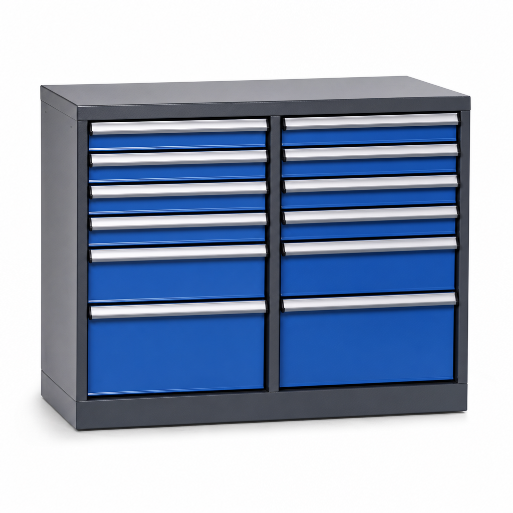 900mm High Multi Drawer Tool Storage Cabinets