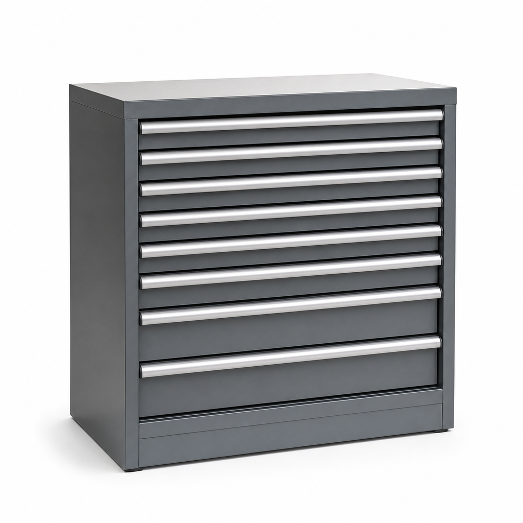 900mm High Steel Multi-Drawer Tool Storage Cabinets