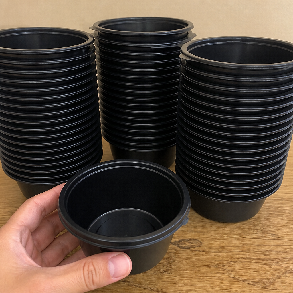 375ml Commercial Plastic Food Containers 500 Pack