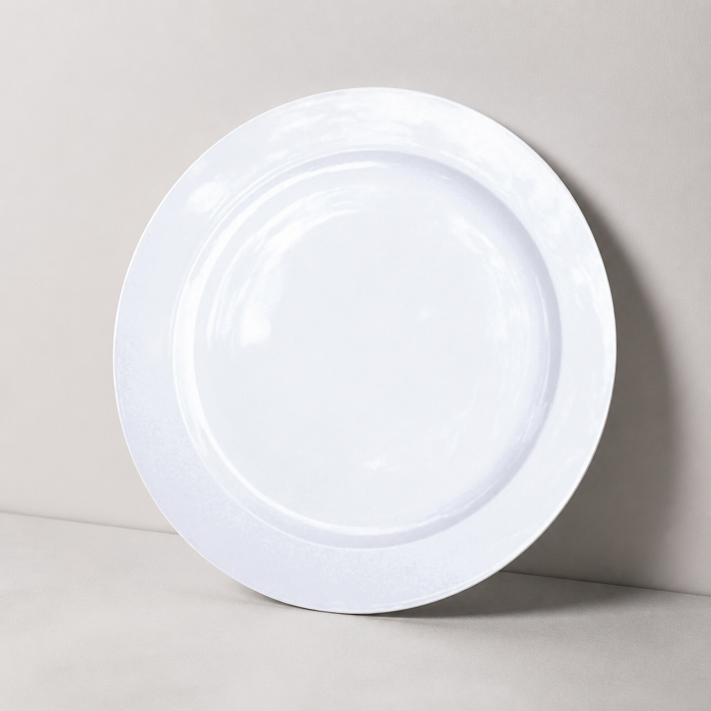 Commercial Porcelain Plates 330mm 6 Pack Catering Supplies