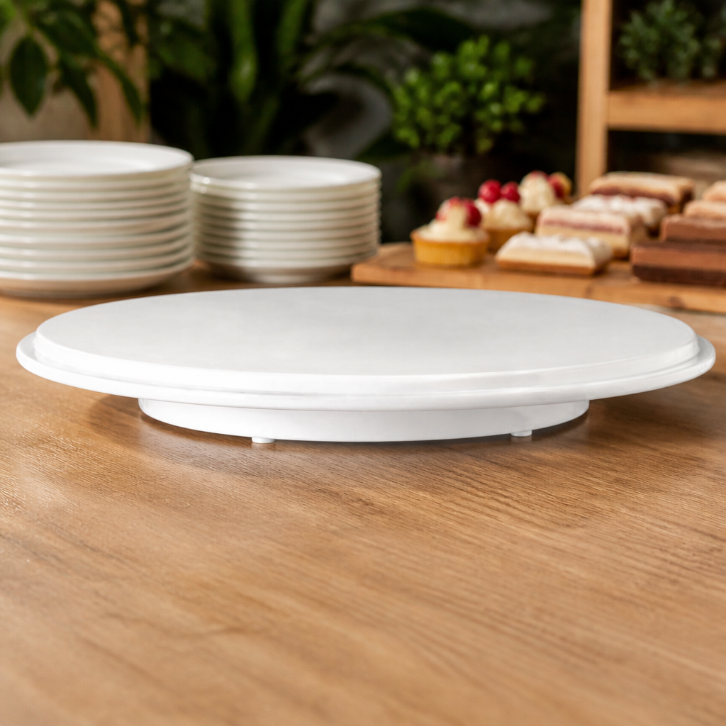 Commercial Melamine Cake Platter 310mm Display Tray