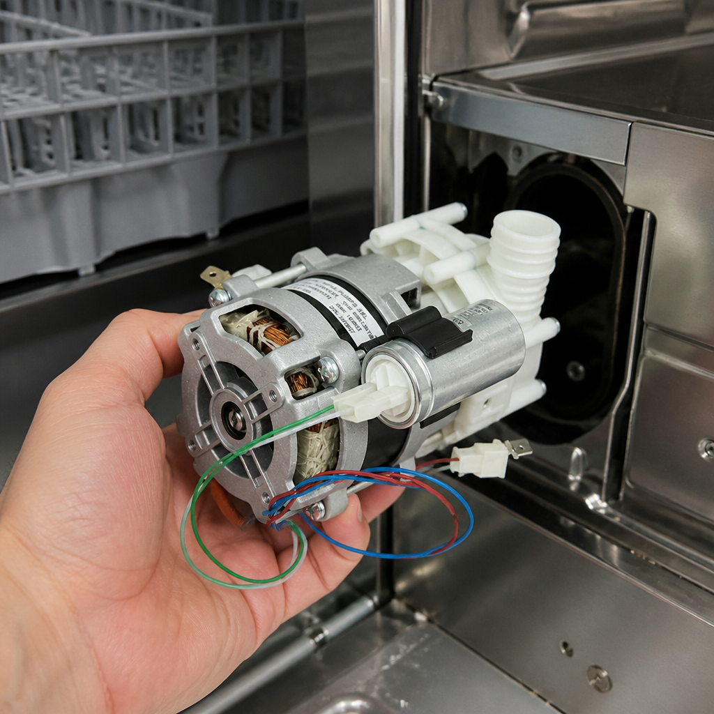 Commercial Glasswasher Rinse Pump Replacement Part 2.9kg