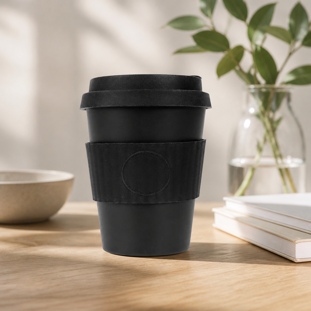 12oz Reusable Coffee Cup Lightweight Dishwasher Safe Eco-Friendly