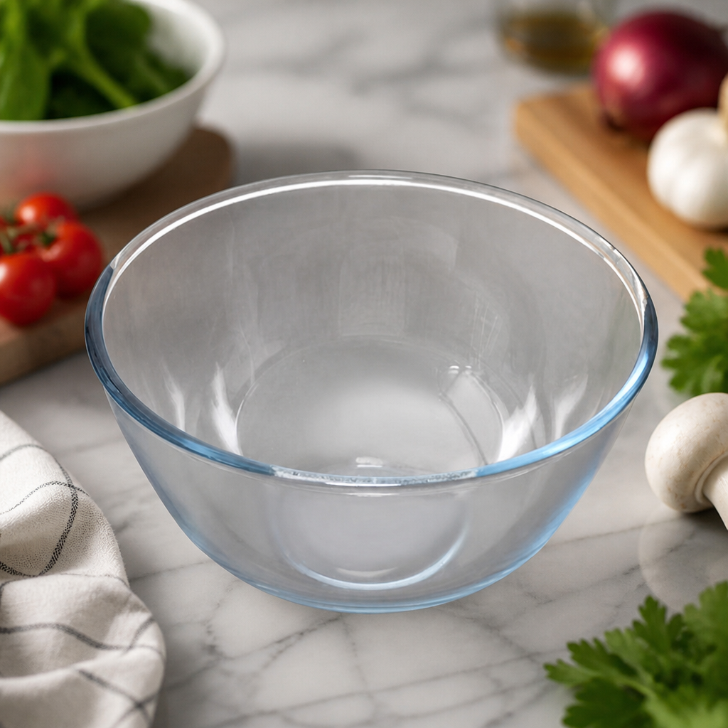 3.1L commercial mixing bowl microwave safe glass container