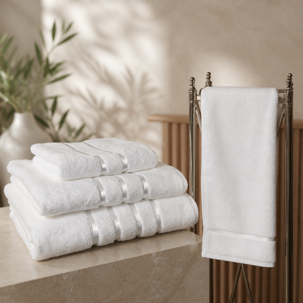 Commercial Spa Towels 300x300mm Microcotton Face Cloths 10 Pack