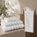 Commercial Spa Towels 300x300mm Microcotton Face Cloths 10 Pack