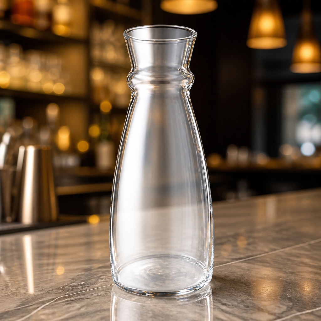 Commercial 1L Glass Carafes and Decanters - 6 Pack