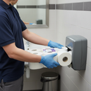 Premium Mini Jumbo 2-Ply Toilet Rolls 150m - Pack of 12, Soft Recycled Tissue - High-Quality Professional Grade for Industrial and Commercial Appli...