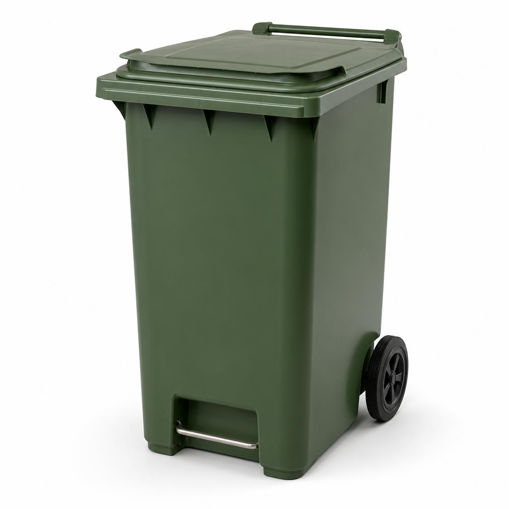 90L Plastic Food Waste Pedal Bin