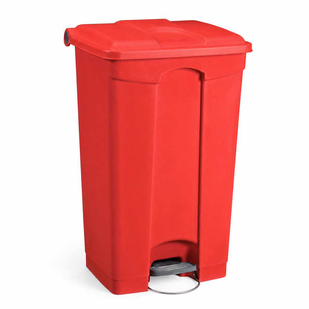 90L Plastic Food Waste Pedal Bin