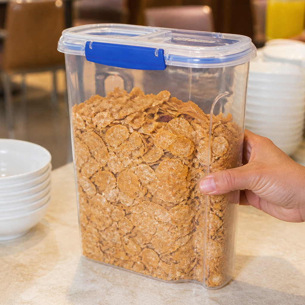 4.2L Commercial Food Storage Container with Easy Locking Clip