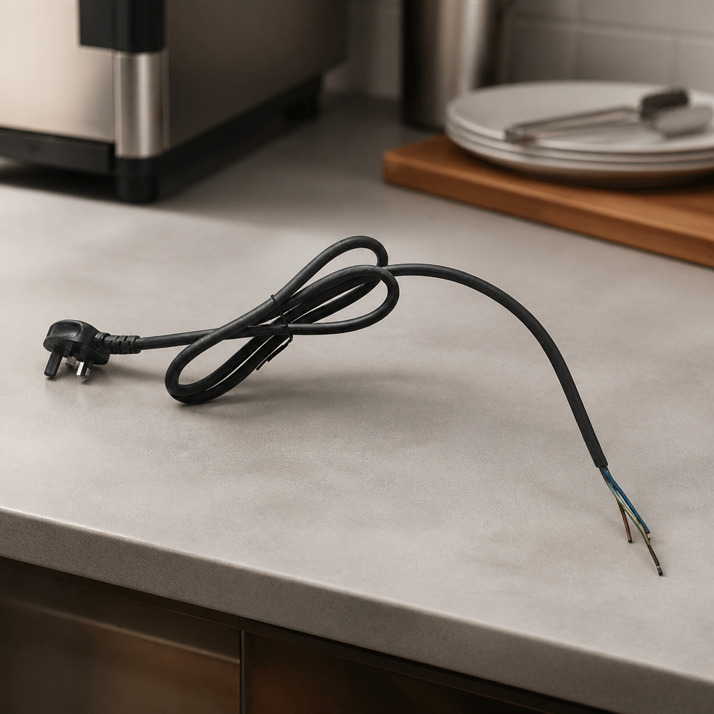 Power Cord for Commercial Food Warmers 160mm Length