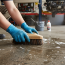 Premium 8-Inch Stiff Scrubbing Brush for Heavy-Duty Cleaning and Maintenance - High-Quality Professional Grade for Industrial and Commercial Applic...