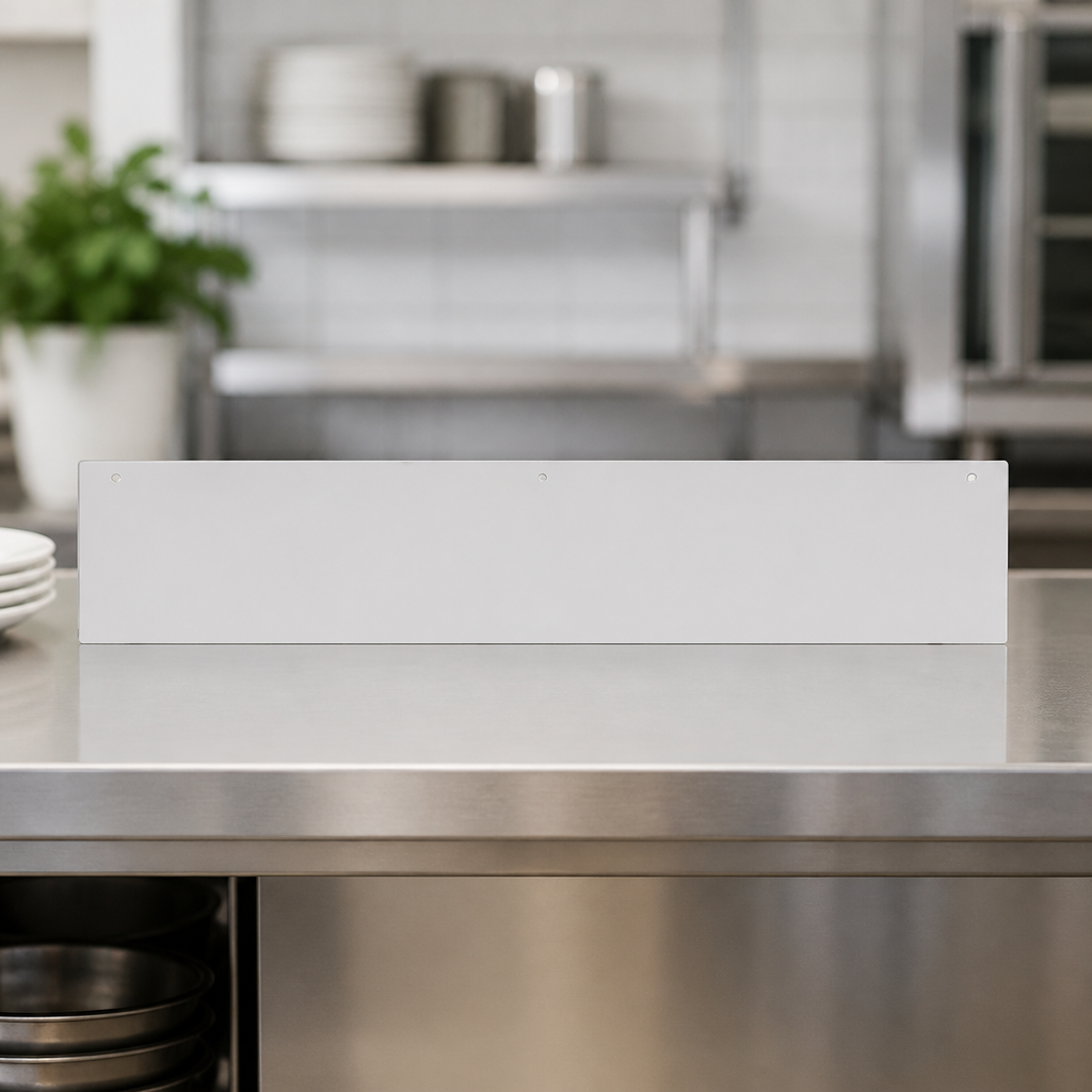 Commercial Acrylic Plate for Food Warmers 654mm Wide