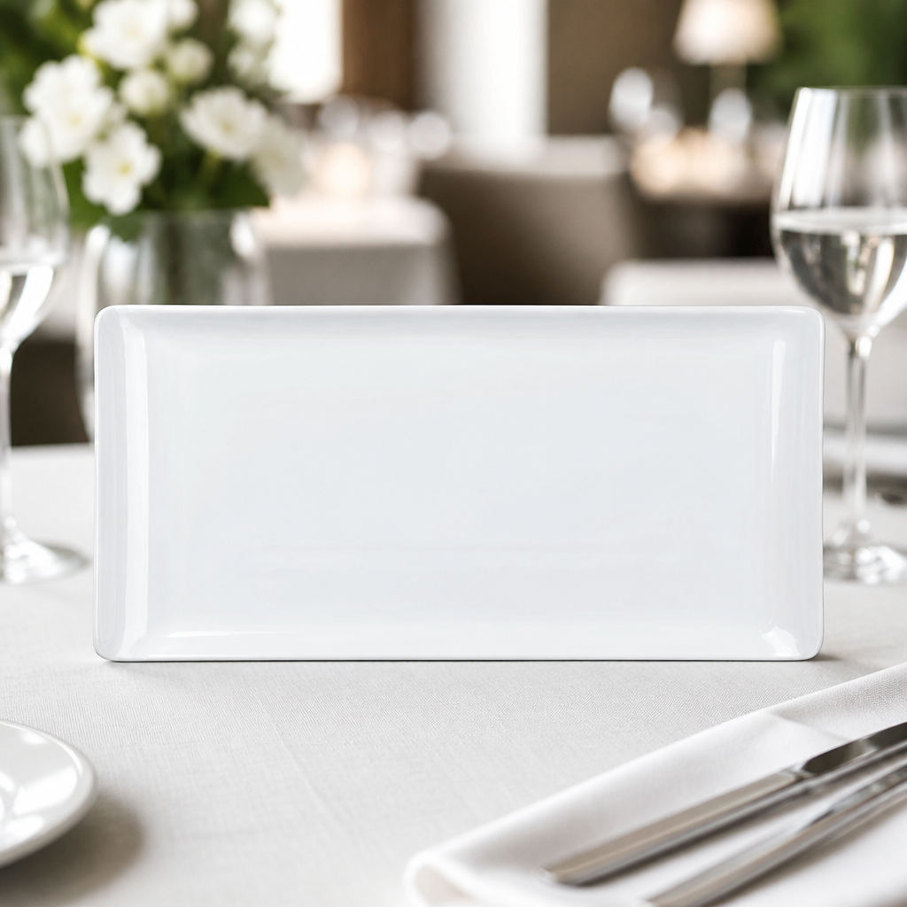 Commercial Rectangular Trays 300x145mm - 6 Pack