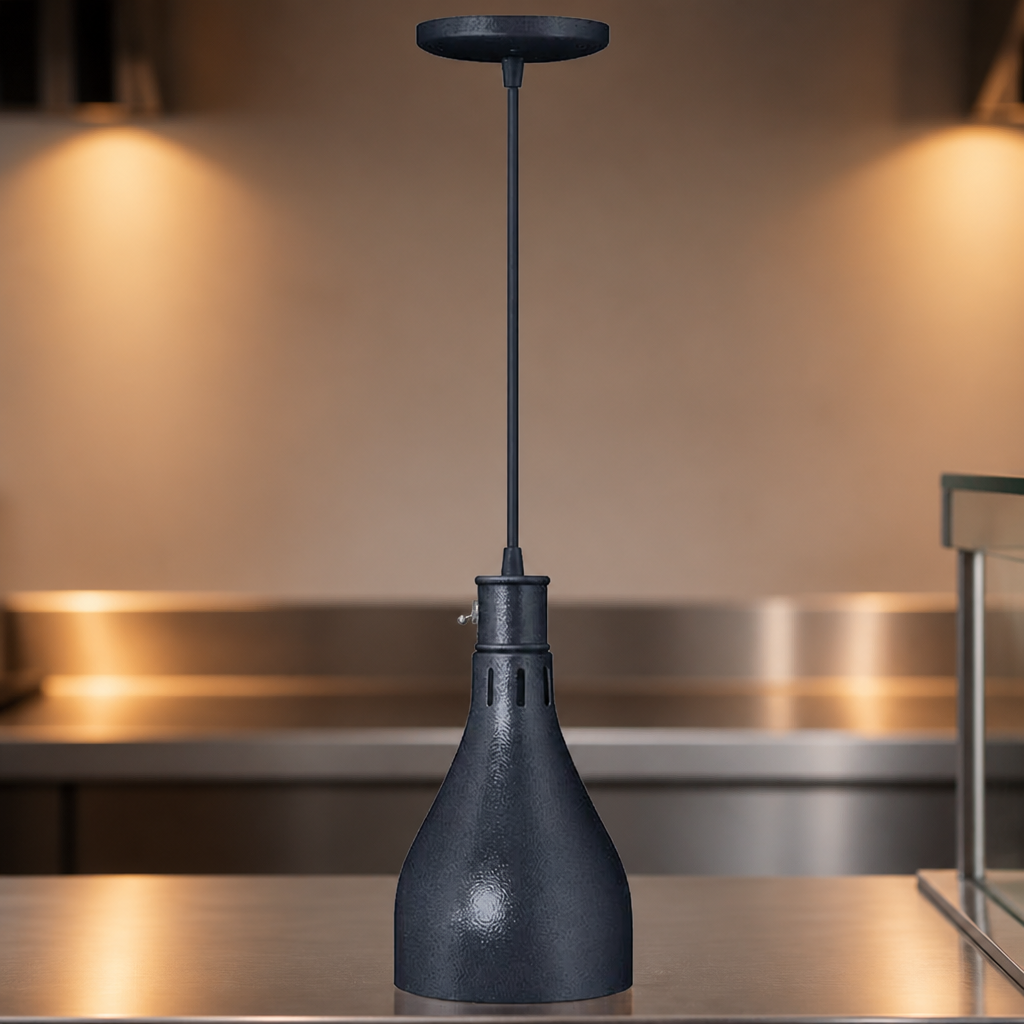 Commercial Heat Lamp Bell Shaped 1168mm Adjustable Intensity