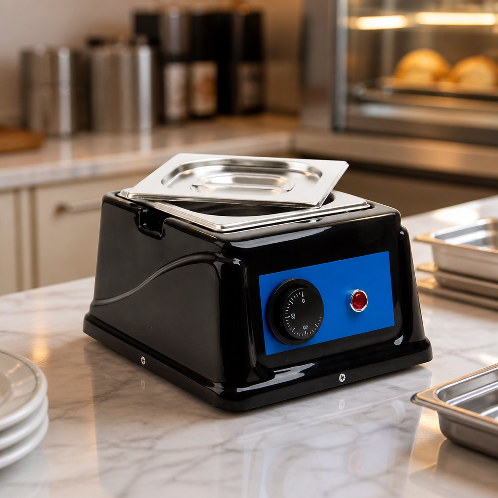 1.5Ltr Commercial Chocolate Melter with Dial Temperature Control