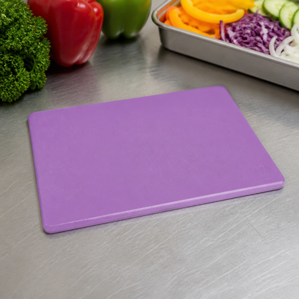 Small Purple Allergen Chopping Board 305x229x12mm