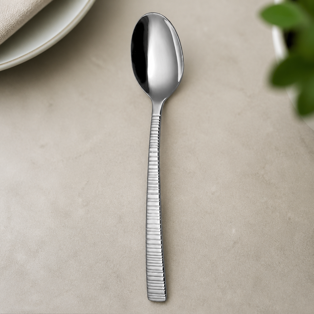 Commercial Stainless Steel Tablespoons - 12 Pack