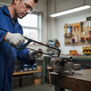 Premium Junior Hacksaw Blade Pack of 12 - High-Performance Cutting Tool for Precision Work