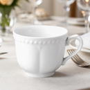 Commercial Tea Cups 220ml Elegant Porcelain 24 Pack