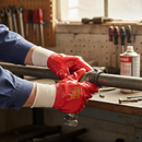 Premium Fully Coated PVC Knitted Wrist Gloves for Maximum Liquid Protection and Comfort