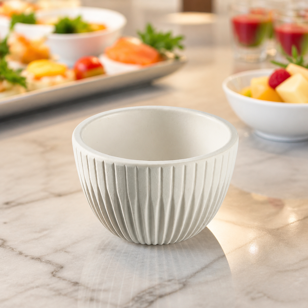 Commercial Melamine Dip Bowls 30ml 6 Pack Unbreakable