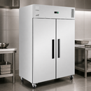 Commercial Double Door Upright Fridge 1200Ltr Energy Efficient