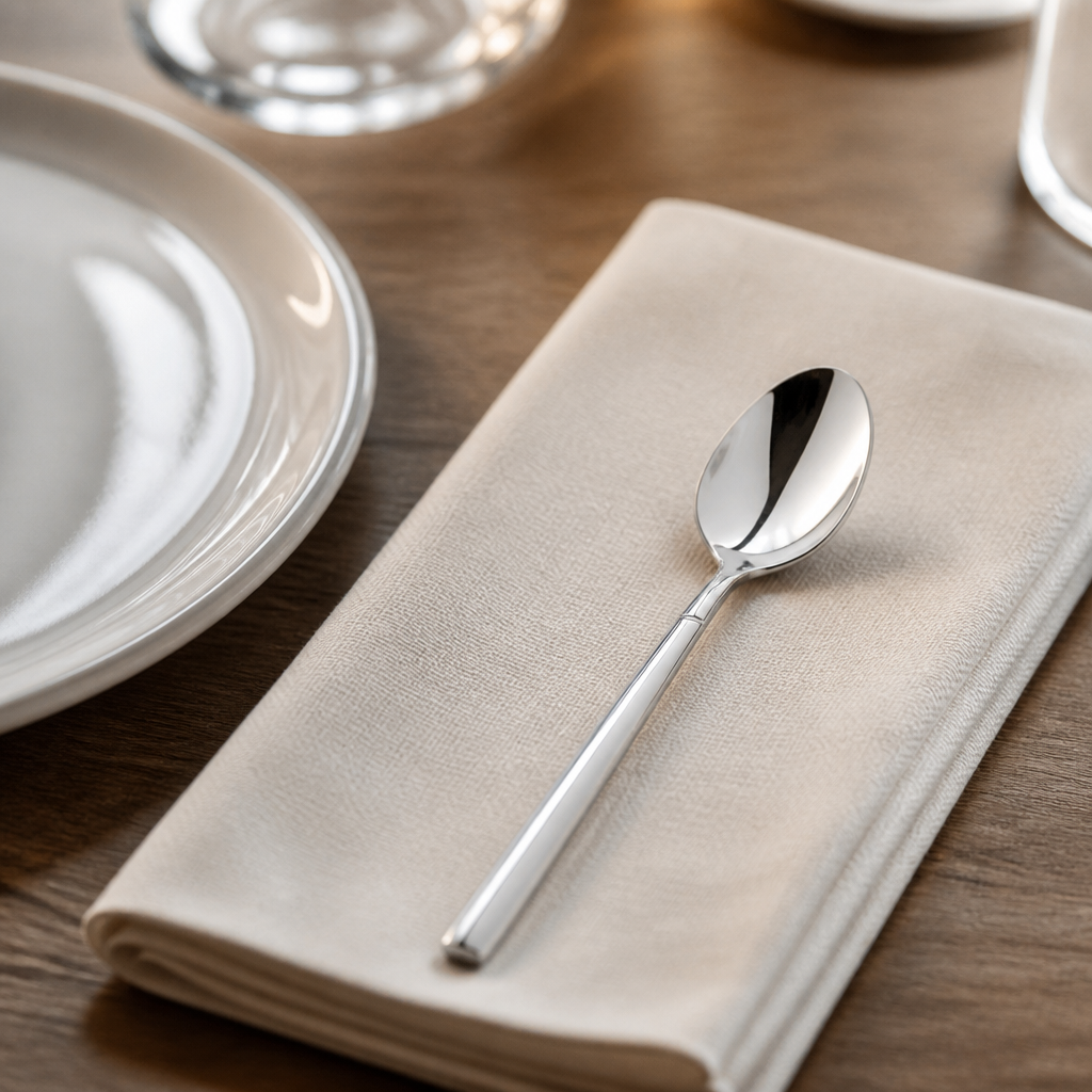 Commercial Stainless Steel Teaspoons 12 Pack 145mm Length
