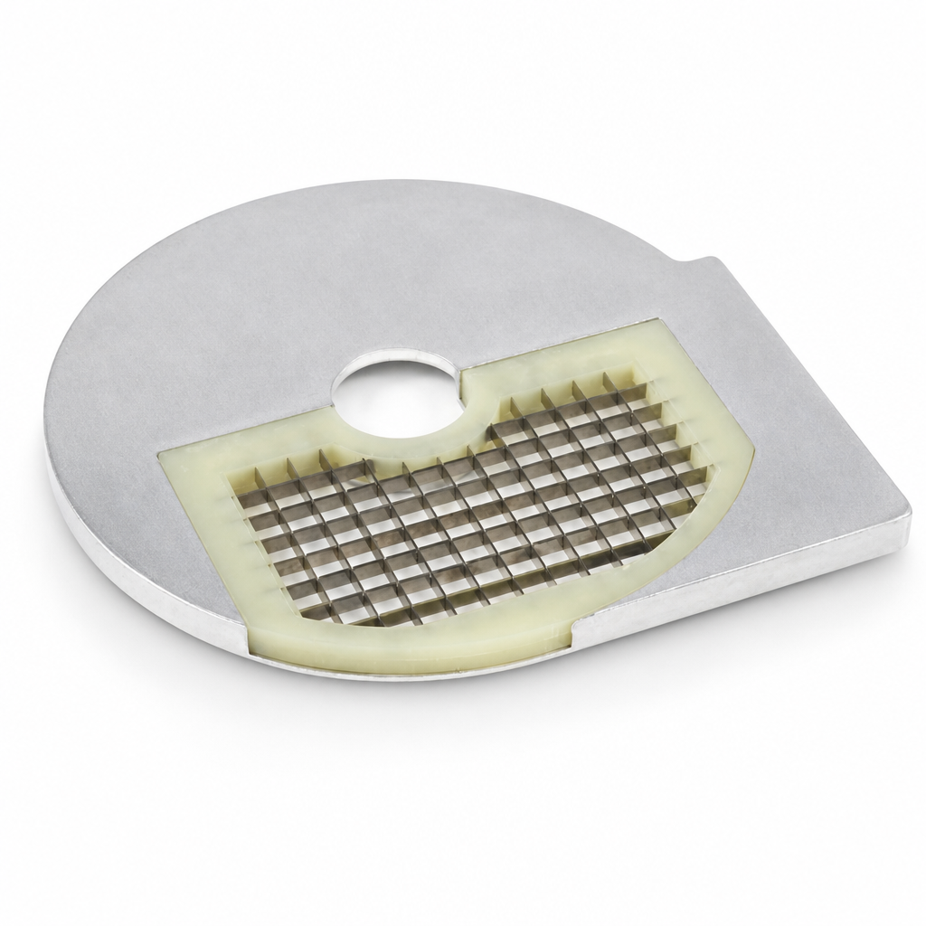 10x10mm dicing disc for commercial vegetable prep machines