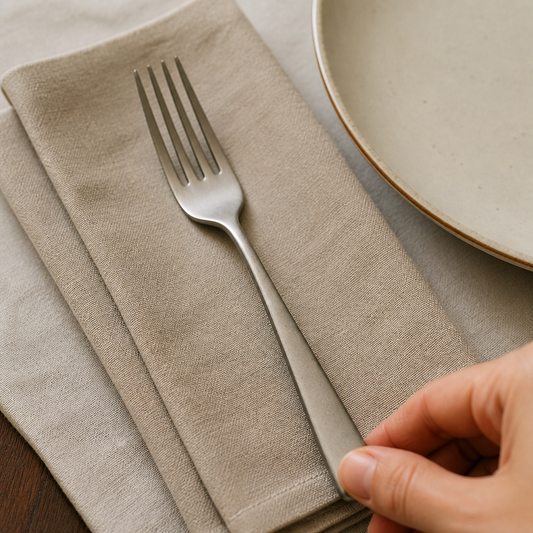 Commercial Vintage Dessert Forks Set of 12 Stainless Steel