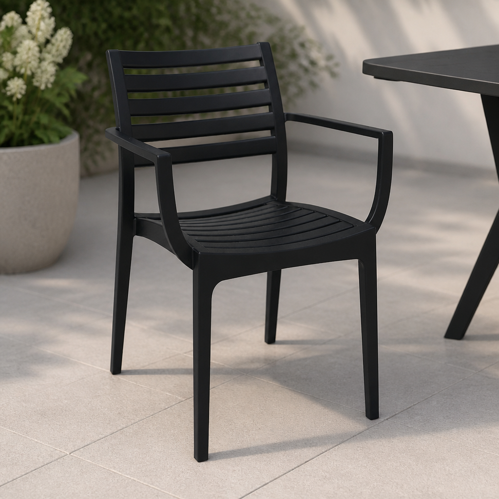 Commercial Stackable Seating Armchairs - 2 Pack
