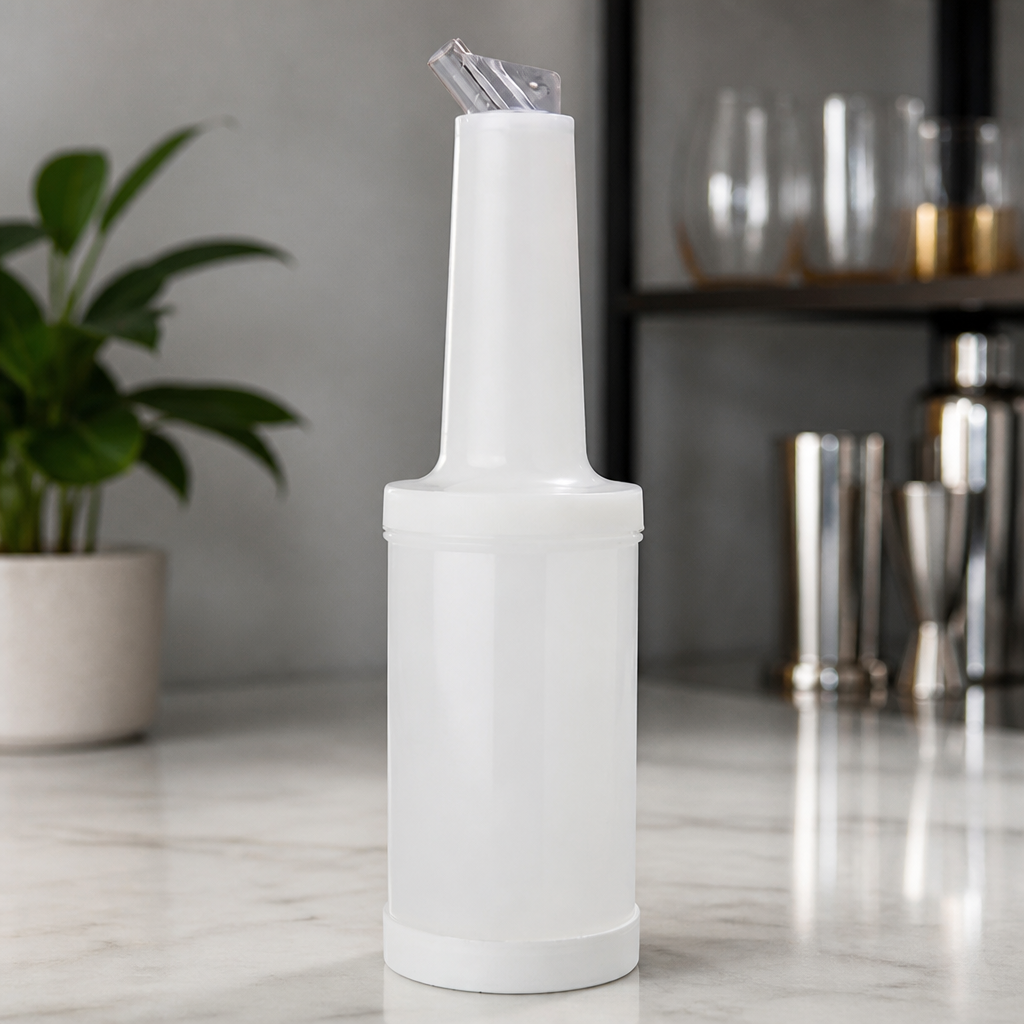 946ml White Save and Pour Spirit and Juice Pourer
