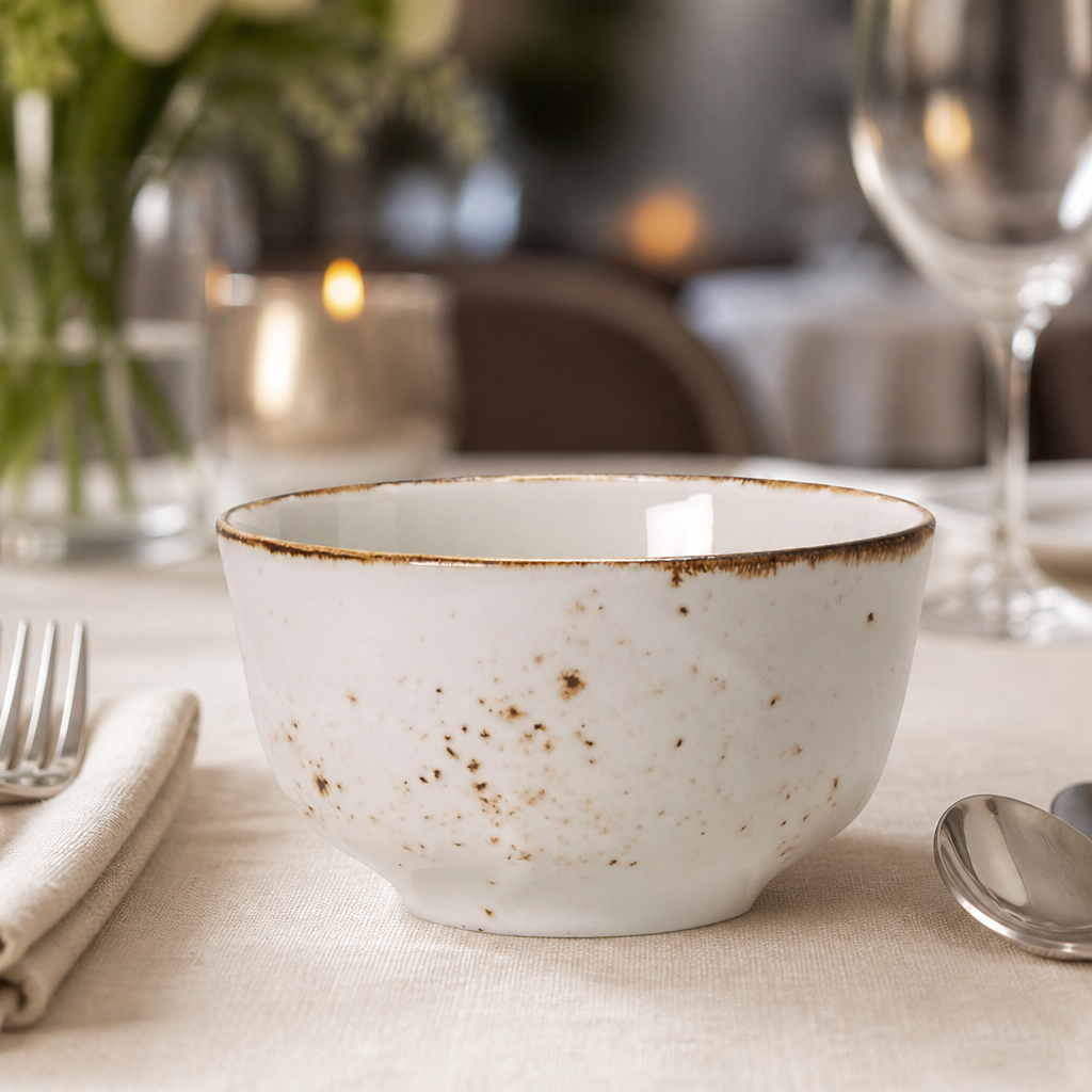 Commercial hand-decorated ceramic sugar bowls 227ml