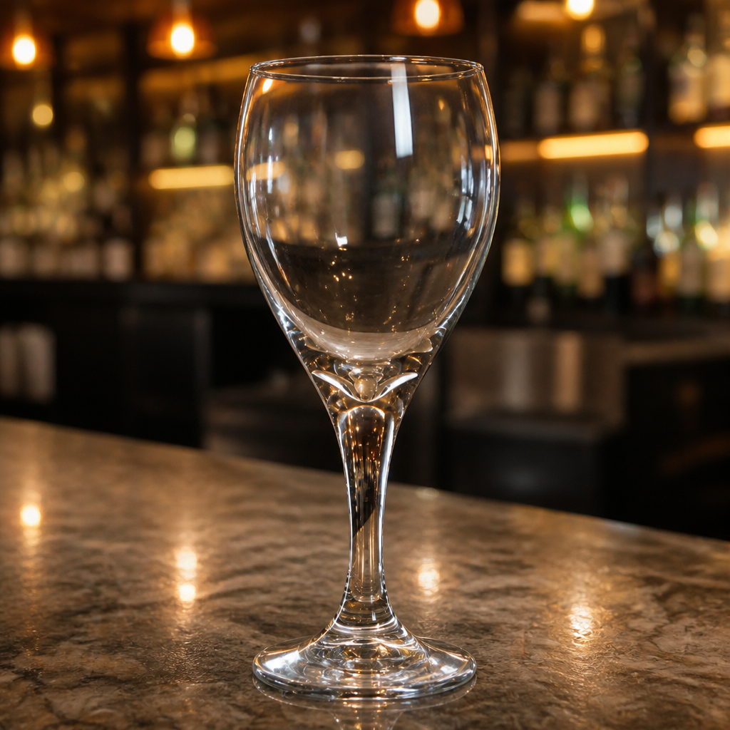Teardrop Goblets 350ml 12oz Glasses 12 Pack