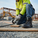 Premium Heavy Duty Safety Boots with Activ-Step Dual Density Outsole and 90 Degree Ladder Grip Heel Cup