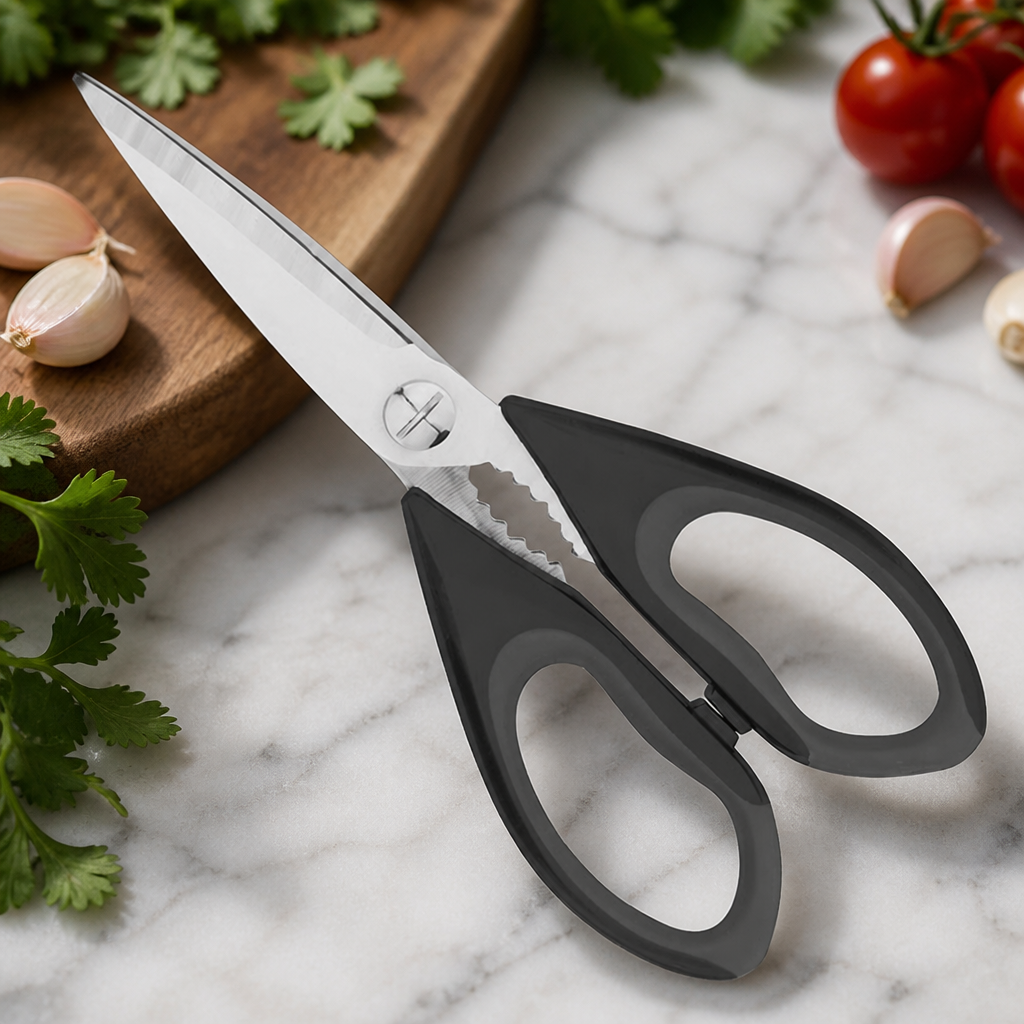 Heavy Duty Stainless Steel Kitchen Scissors 15.5cm