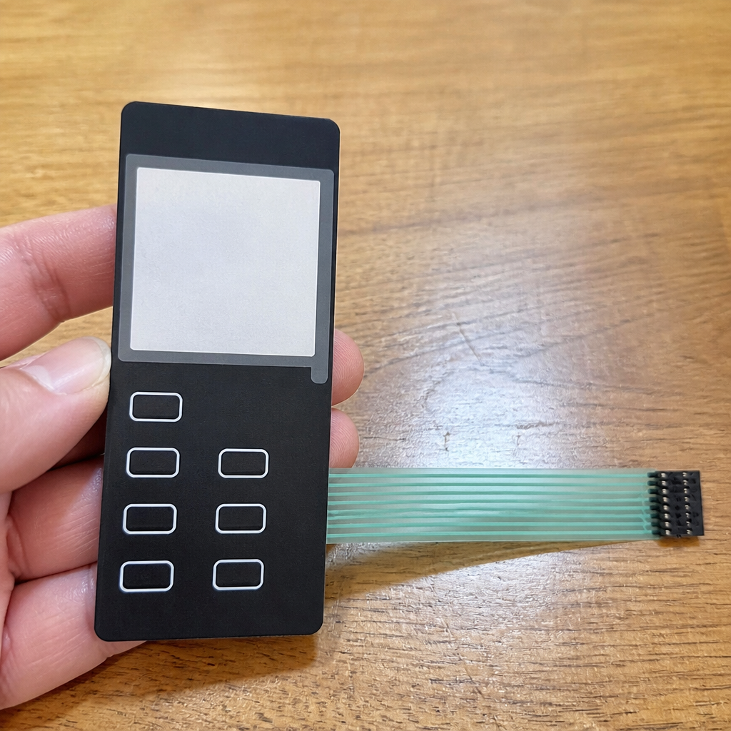 Commercial Sous Vide Membrane Switch 66mm x 160mm Polycarbonate