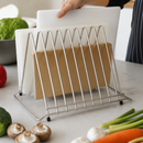 Commercial Chopping Board Rack 10 Slot Storage Solution