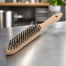 Commercial Cleaning Brush with Carbon Steel Wire 285mm