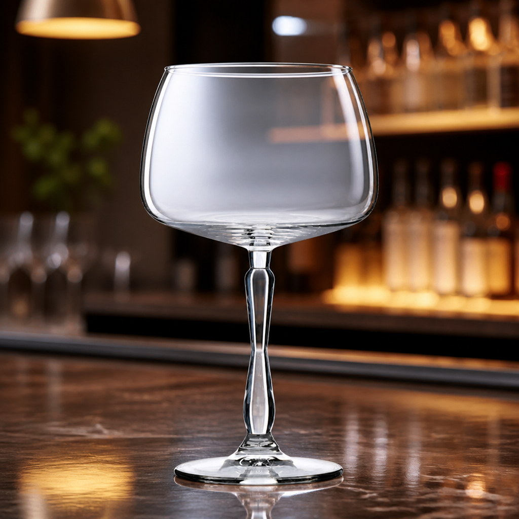 Set of 6 elegant 590ml commercial gin glasses