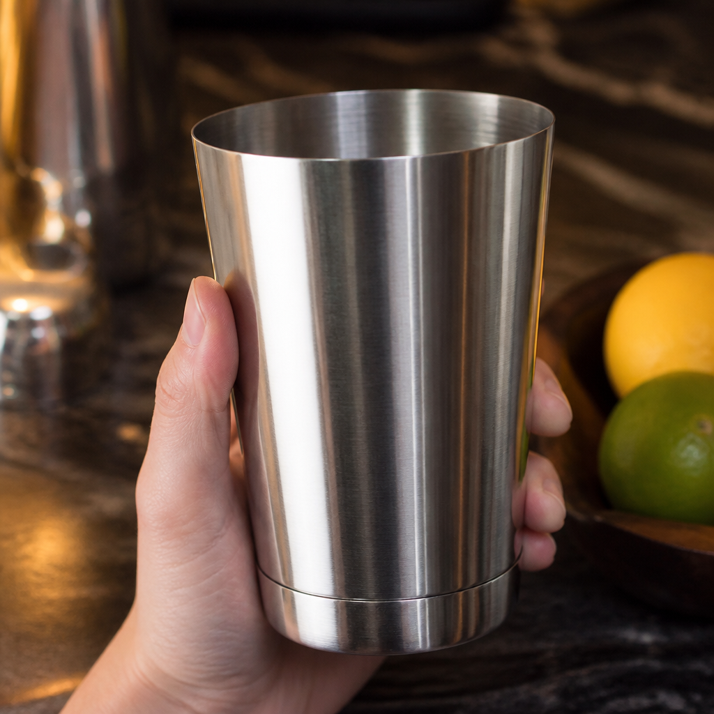 18oz Stainless Steel Boston Cocktail Shaker Replacement Tin