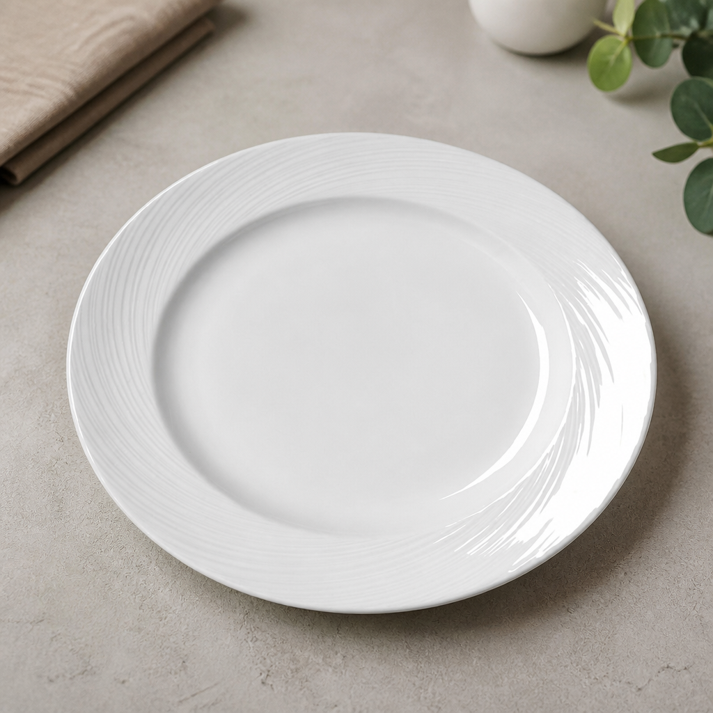 Spyro design porcelain plates 280mm 12 pack